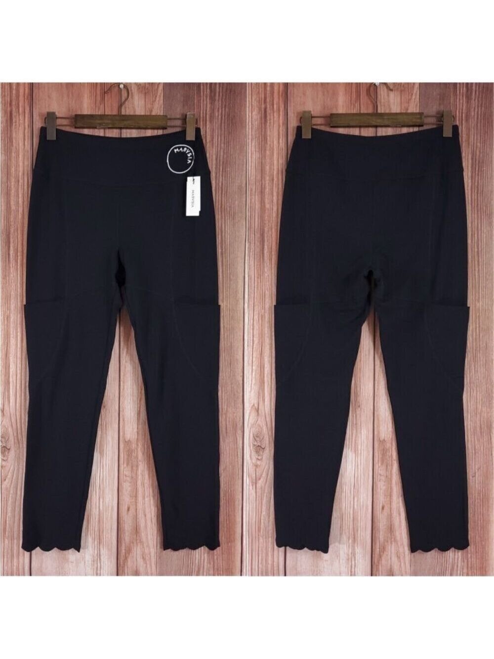 NWT Marysia Naomi Leggings Womens XXL Black High Rise Pockets Sold Out Size